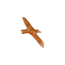Décoration OiseauxLasterne - Les oiseaux en vol - Vol de l'albatros - 30 cm - BAL030-1 Artisan Français - art animalier bois