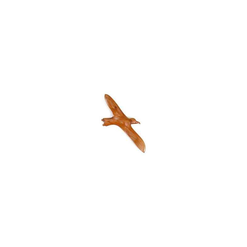 Décoration OiseauxLasterne - Les oiseaux en vol - Vol de l'albatros - 30 cm - BAL030-1 Artisan Français - art animalier bois