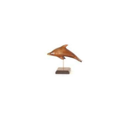 Animaux marins Lasterne - Les miniatures sur socle - Le dauphin en mer - 22 cm - Last-ADA022S-R