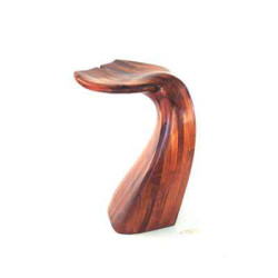 Animaux marins Tabouret de bar - Queue de baleine en Pin - Hauteur 77 cm - LAST-MQU077-P