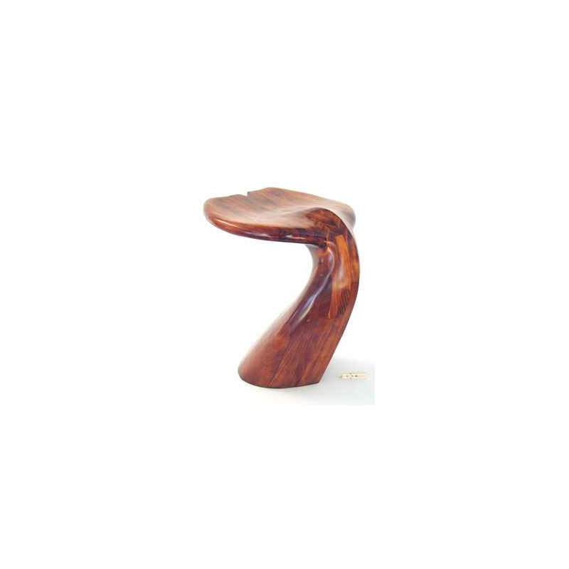 Tabouret de table  -Queue de baleine en bois de Rauli  -Hauteur 50 cm  -LAST -MQU050 -R