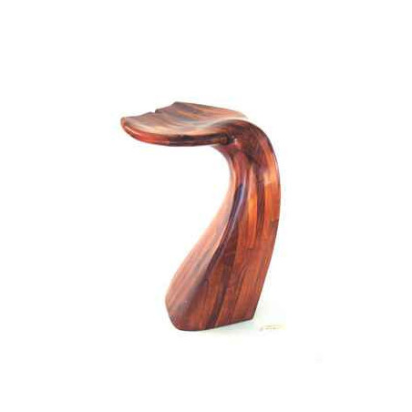 Tabouret de bar  -Queue de baleine en bois de Rauli  -Hauteur 77 cm  -LAST -MQU077 -R