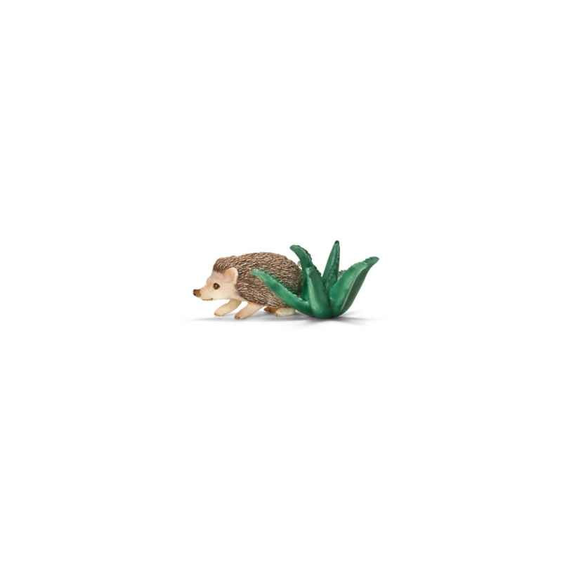 Animaux de la ferme Figurine hérisson à ventre blanc schleich-14676