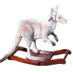 Animaux sauvage Bascule Peluche kangourou peluche animalière 4268