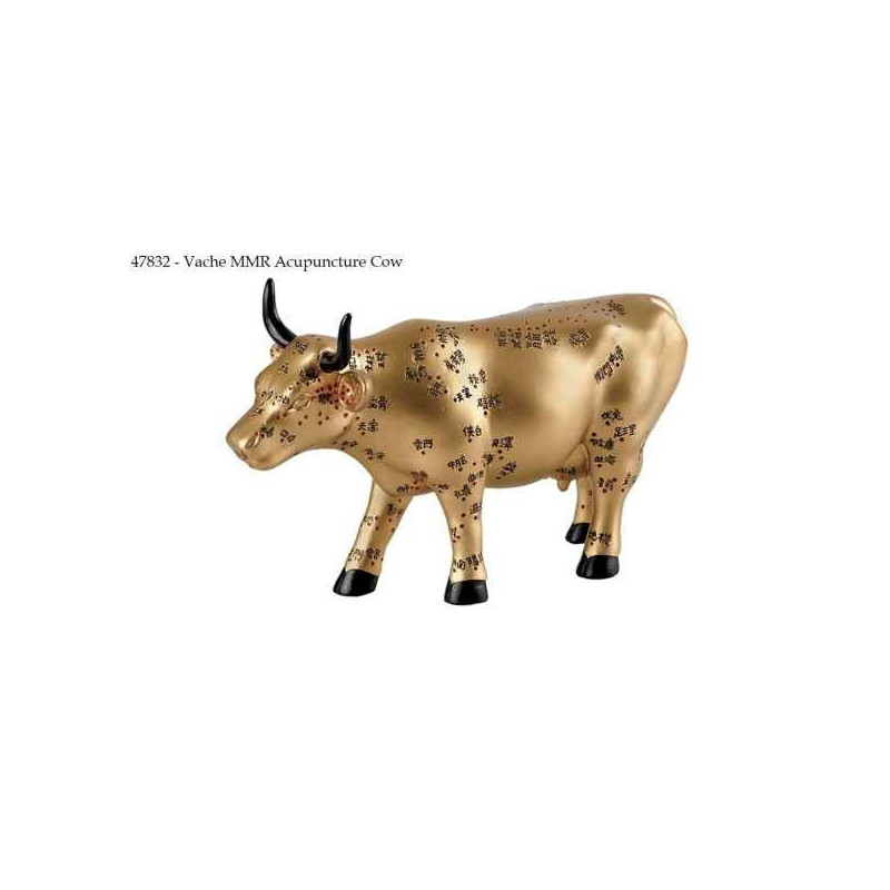 Animaux de la ferme Vache acupuncture cow CowParade résine taille M