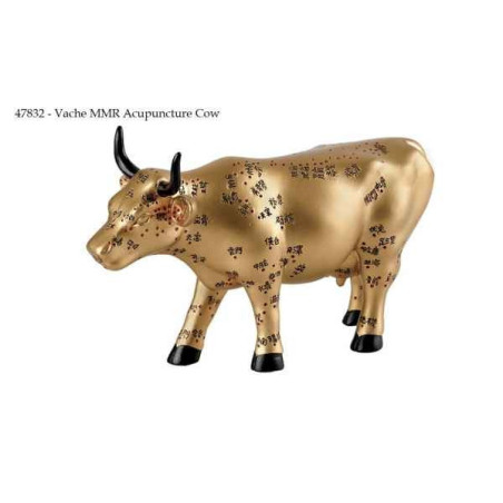 Animaux de la ferme Vache acupuncture cow CowParade résine taille M