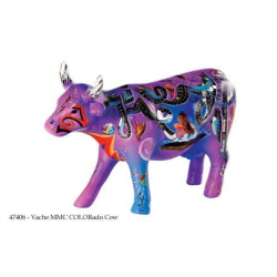 Animaux de la ferme Vache colorado cow CowParade céramique taille M