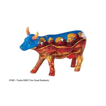 Animaux de la ferme Vache our great kimberly CowParade céramique taille M