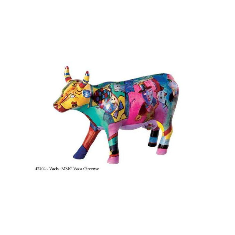 Animaux de la ferme Vache vaca circense CowParade céramique taille M