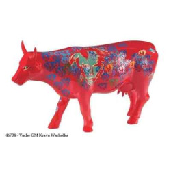Animaux de la ferme Vache grand modèle krava warholka CowParade Taille L