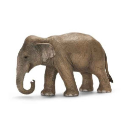 Animaux de la ferme Figurine éléphant d'asie femelle schleich-14654