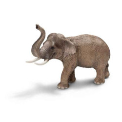 Animaux de la ferme Figurine éléphant d'asie mâle schleich-14653