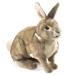 Animaux de la ferme Lapin doux marionnette 