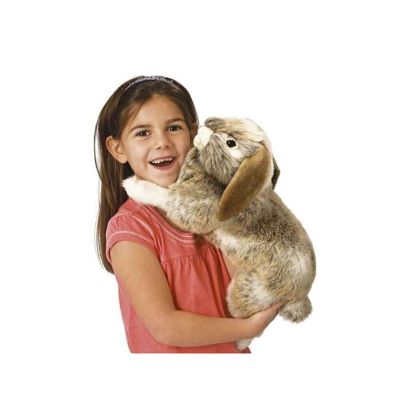 Animaux de la ferme Lapin bélier holland  marionnette 