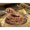 Animaux de la forêt Serpent crotale marionnette 