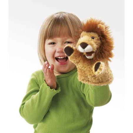 Animaux sauvage Petit lion marionnette 