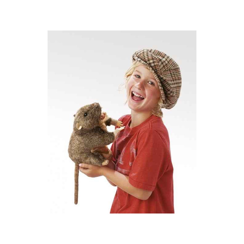 Animaux de la forêt Taupe marionnette 