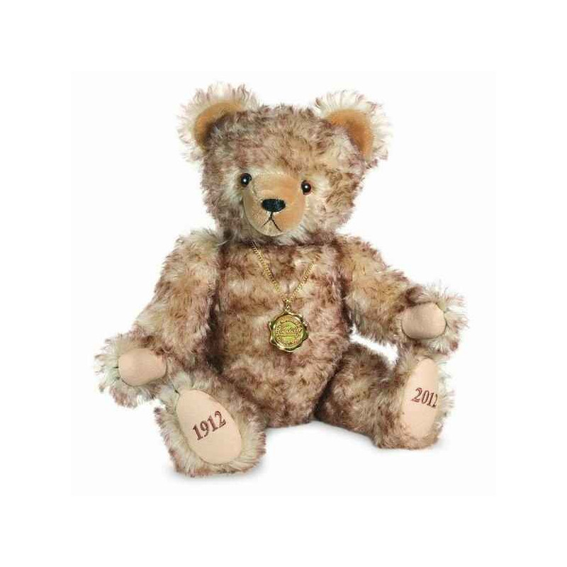Animaux-Bois-Animaux-Bronzes propose Peluche ours teddy bear 100 ans 45 cm collection éd. limitée 300 ex. hermann -14642 1