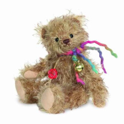 Animaux-Bois-Animaux-Bronzes propose Peluche ours teddy drolli 23 cm collection éd. limitée 300 ex. hermann -17011 2