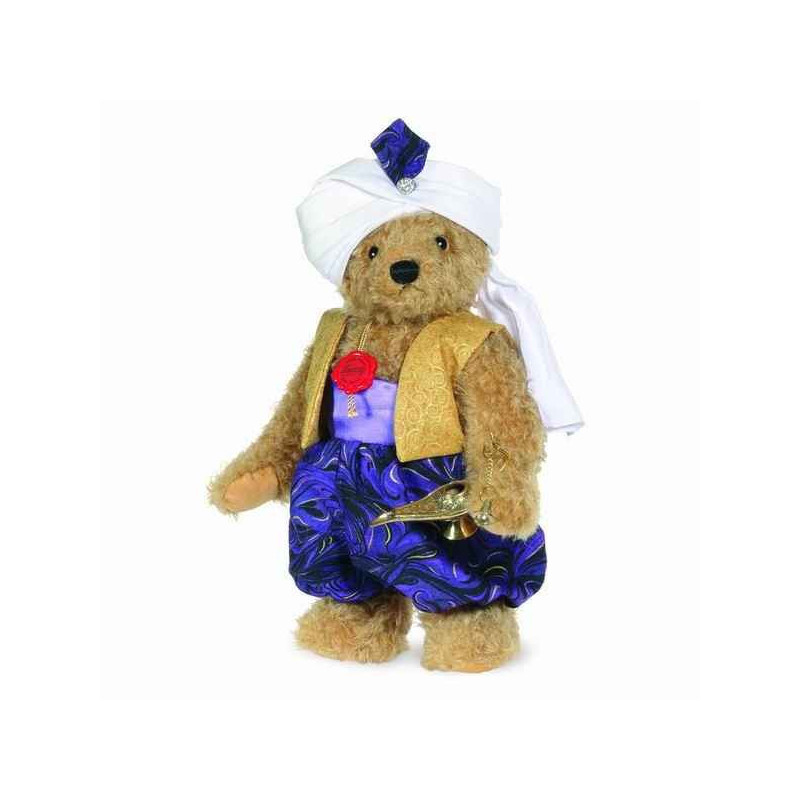 Animaux-Bois-Animaux-Bronzes propose Peluche ours teddy aladin 34 cm collection éd. limitée 300 ex. hermann -11835 0