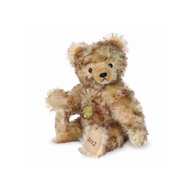 Animaux-Bois-Animaux-Bronzes propose Peluche ours teddy bear 100 ans 30 cm collection éd. limitée hermann -14640 7