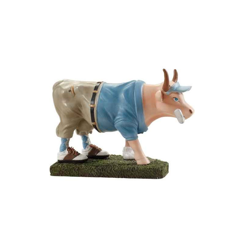 Animaux de la ferme Vache golfer cow CowParade résine taille M