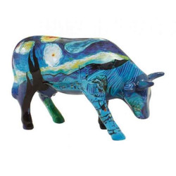 Animaux de la ferme Vache vincent\'s cow CowParade céramique taille M