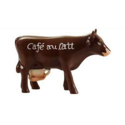 Animaux de la ferme Petite vache cowparade café au lait pm46584