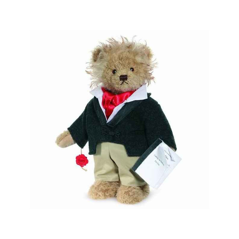 Animaux-Bois-Animaux-Bronzes propose Peluche ours teddy bear beethoven 32 cm collection ed.limitée 400 ex. hermann -15519 5