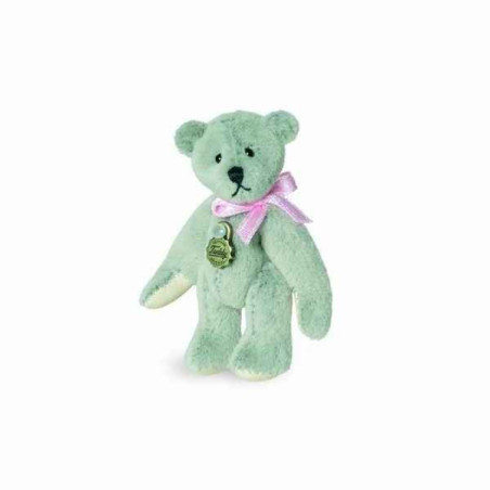 Animaux-Bois-Animaux-Bronzes propose Peluche miniature ours teddy gris clair 5,5 cm collection teddy original hermann -15773 1
