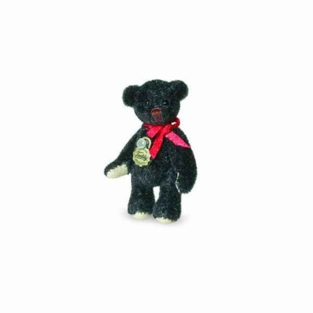 Animaux-Bois-Animaux-Bronzes propose Peluche miniature ours teddy noir 4,5 cm collection teddy original hermann -15779 3