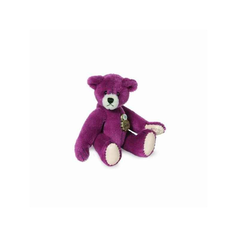 Animaux-Bois-Animaux-Bronzes propose Peluche miniature ours teddy violet 6 cm collection teddy original hermann -15785 4
