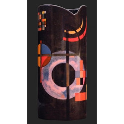 Vase silhouette d'après l'oeuvre de kandinsky, gravitation 3dMouseion -SDA45