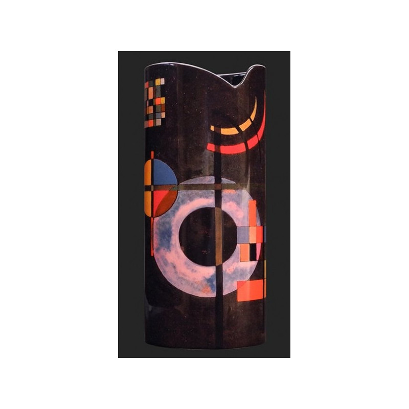 Vase silhouette d'après l'oeuvre de kandinsky, gravitation 3dMouseion -SDA45