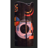 Vase silhouette d'après l'oeuvre de kandinsky, gravitation 3dMouseion -SDA45