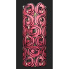 Vase silhouette d'après l'oeuvre de mackintosh, roses 3dMouseion -SDA44