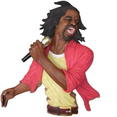 Décoration Statue résine Fixation murale résine chanteur Statue Musicien -Y20FR-705