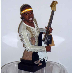 Décoration Statue résine Figurine résine guitare Statue Musicien -Y20ZP-1713