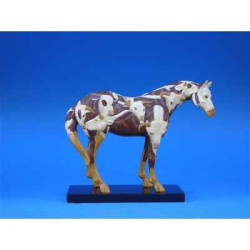 Décors Animaux en Bronze Cheval Painted Ponies Cowpony 1584