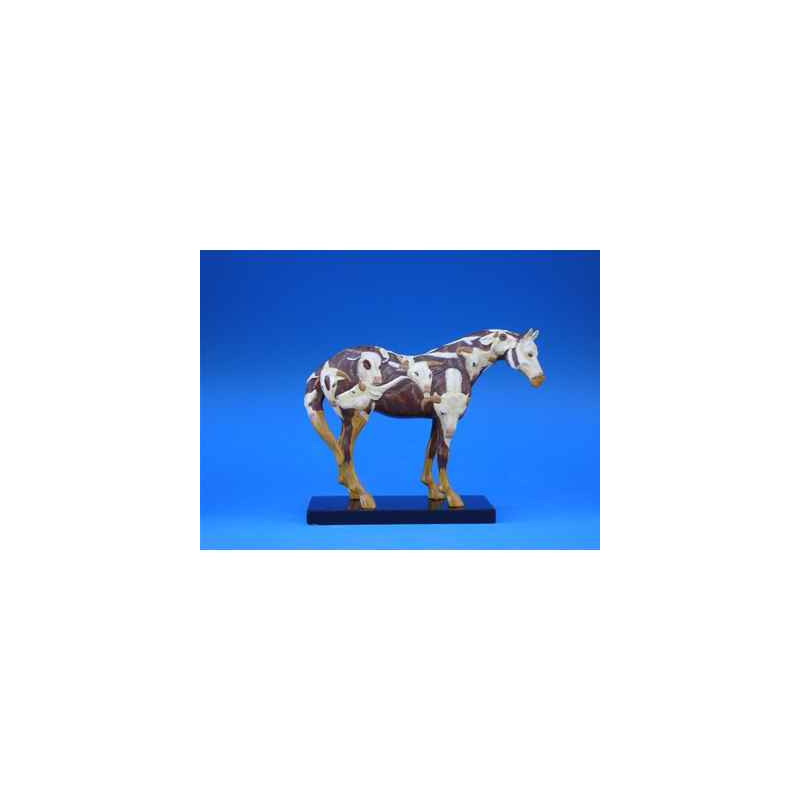 Décors Animaux en Bronze Cheval Painted Ponies Cowpony 1584