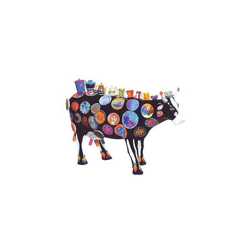 Animaux de la ferme VacheThe Moo Potter CowParade céramique taille M
