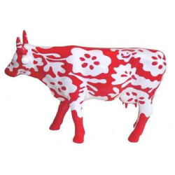 Animaux de la ferme Cow Parade - Milan 2007 - Artiste Marcel Wanders - Bertuno - 46433