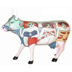 Animaux de la ferme Cow Parade -Houston 2001, Artiste Janice Joplin - Fun Seeker-49199