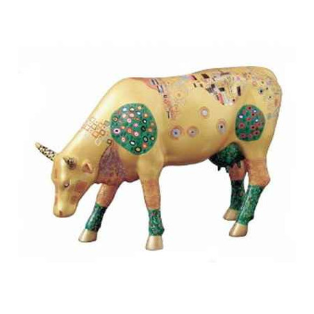 Cow Parade -Manchester 2004, Artiste Annabel Church Smith - Klimt Cow-47350