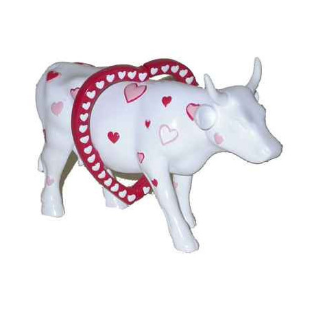 Animaux de la ferme Cow Parade -Barcelona 2005, Artiste Sarah Baxter - In the Mooood for love-47736