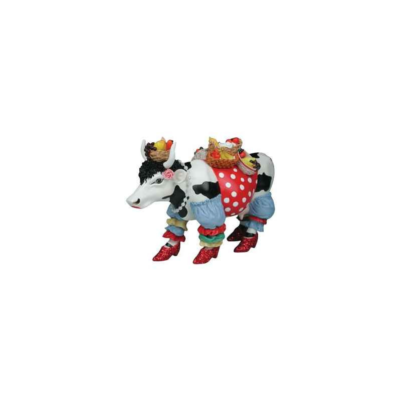 Animaux de la ferme Cow Parade -Atlanta 2003, Artiste Jaime Valero -Tropicalcowl-47703