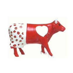 Animaux de la ferme Cow Parade -Las Vegas 2002, Artiste Scott Tao La Bossiere -Moocho -49177