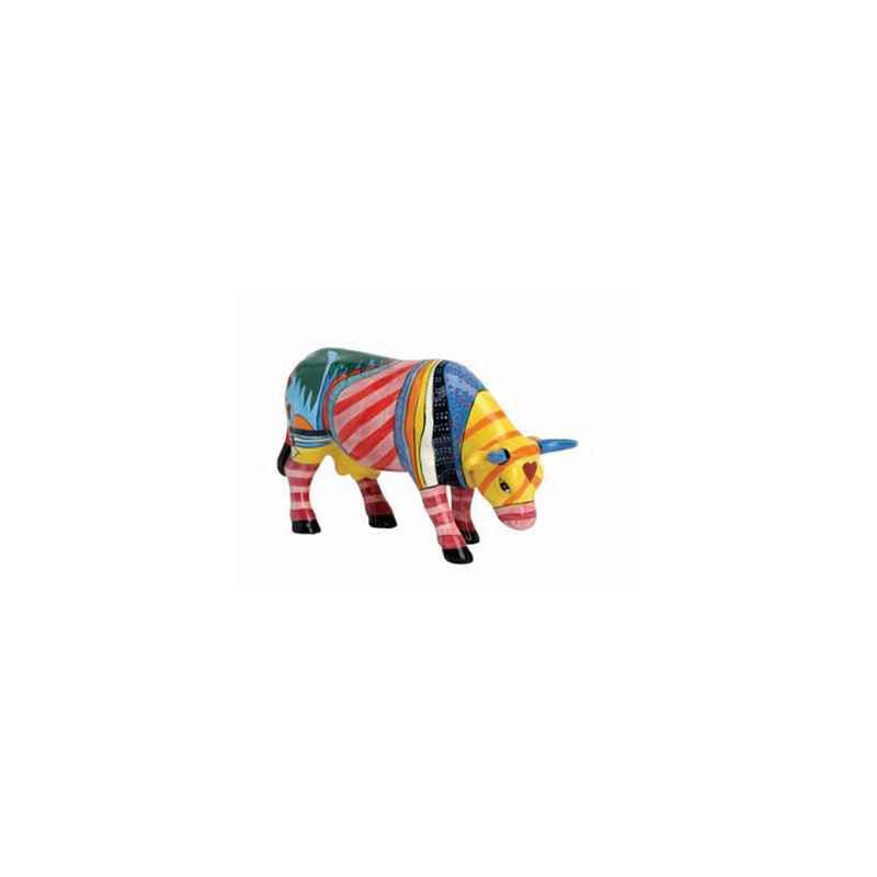 Animaux de la ferme Cow Parade -New York 2000, Artiste Valter Morais - Boca Bovine-47353