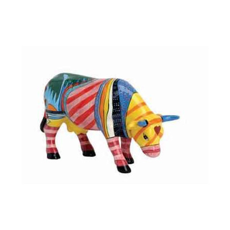 Animaux de la ferme Cow Parade -New York 2000, Artiste Valter Morais - Boca Bovine-47353