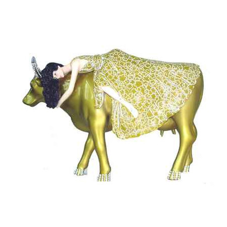 Animaux de la ferme Petite vache Esra Turan Tanrica CowParade résine taille S